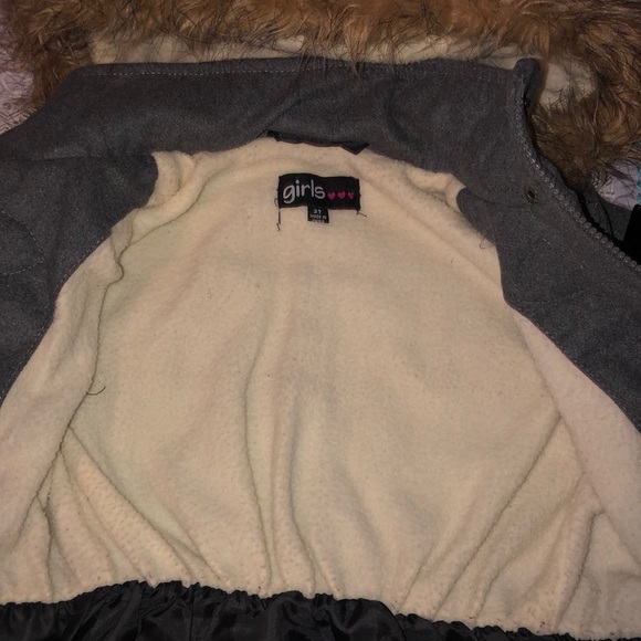 Girls Pea coat - Picture 3 of 4